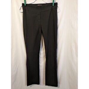 Rekucci Black Ease Into Comfort Barely Bootcut Stretch Women's Pants Size 8